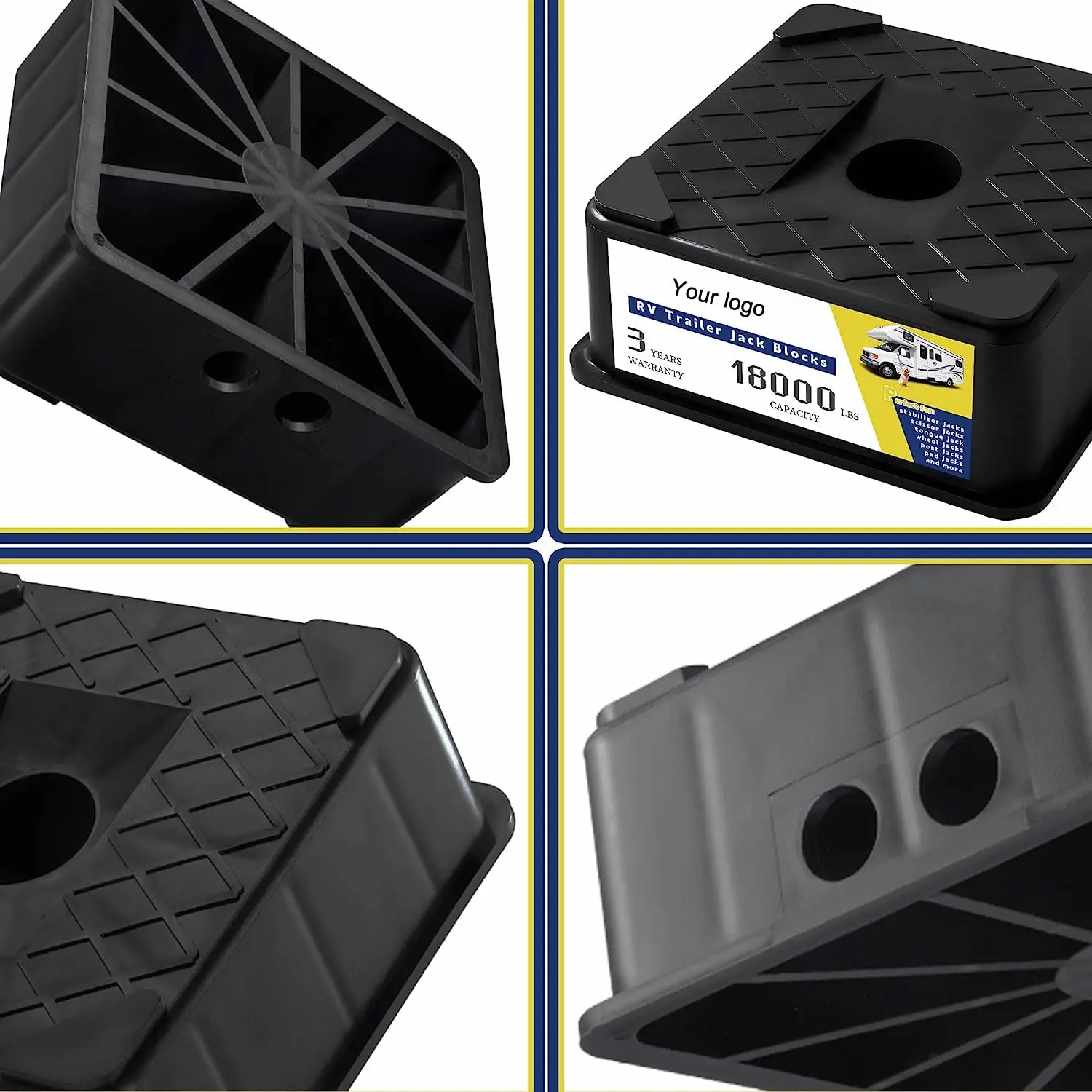 Rv Leveling Blocks Rv Camper Jack Stands Blocks Pads Rv Jack Pads Buy