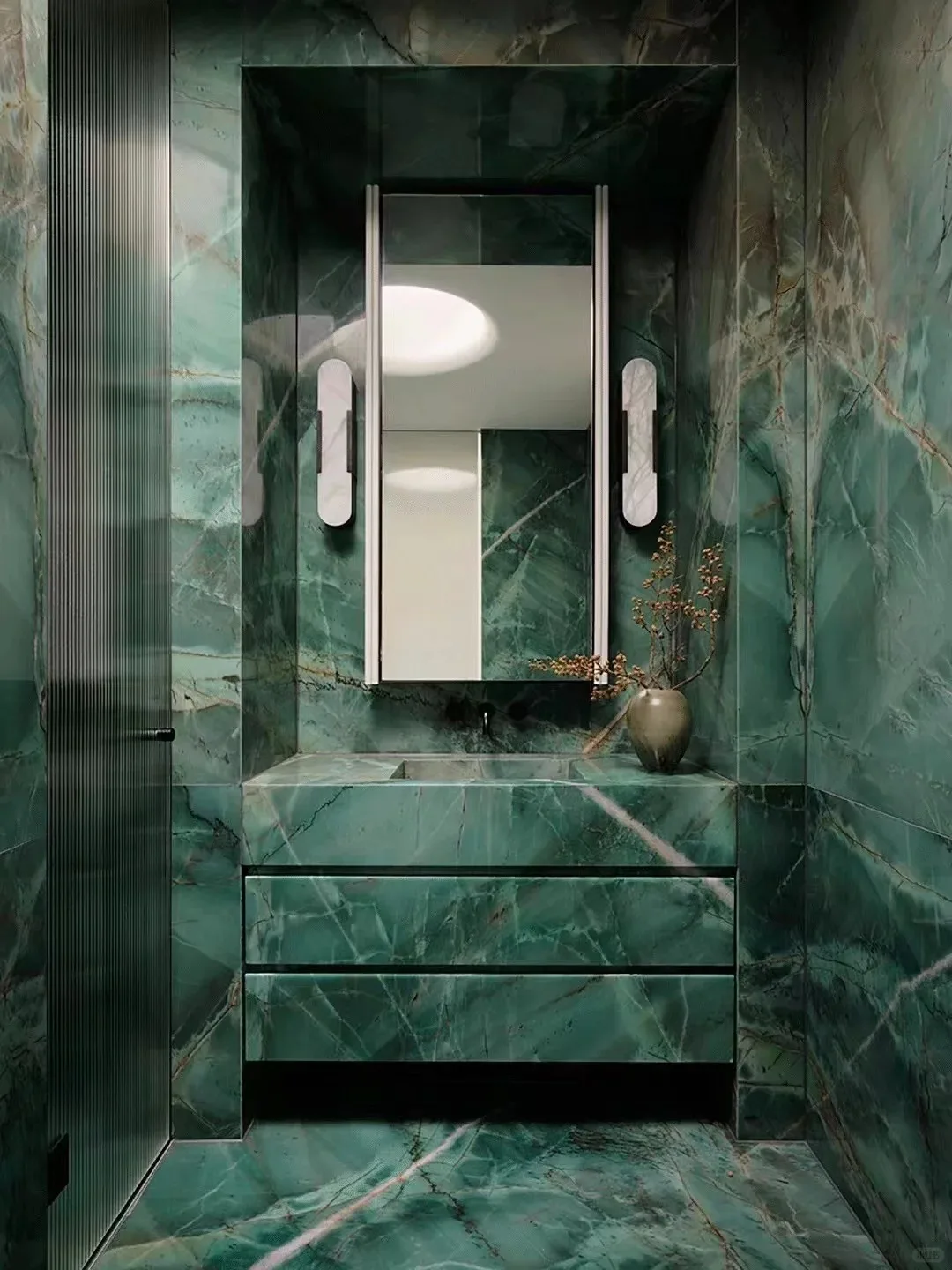 product modern luxury marble stone natural green marble for indoor wall panels in hotels villas kitchens bathrooms kitchen islands-6