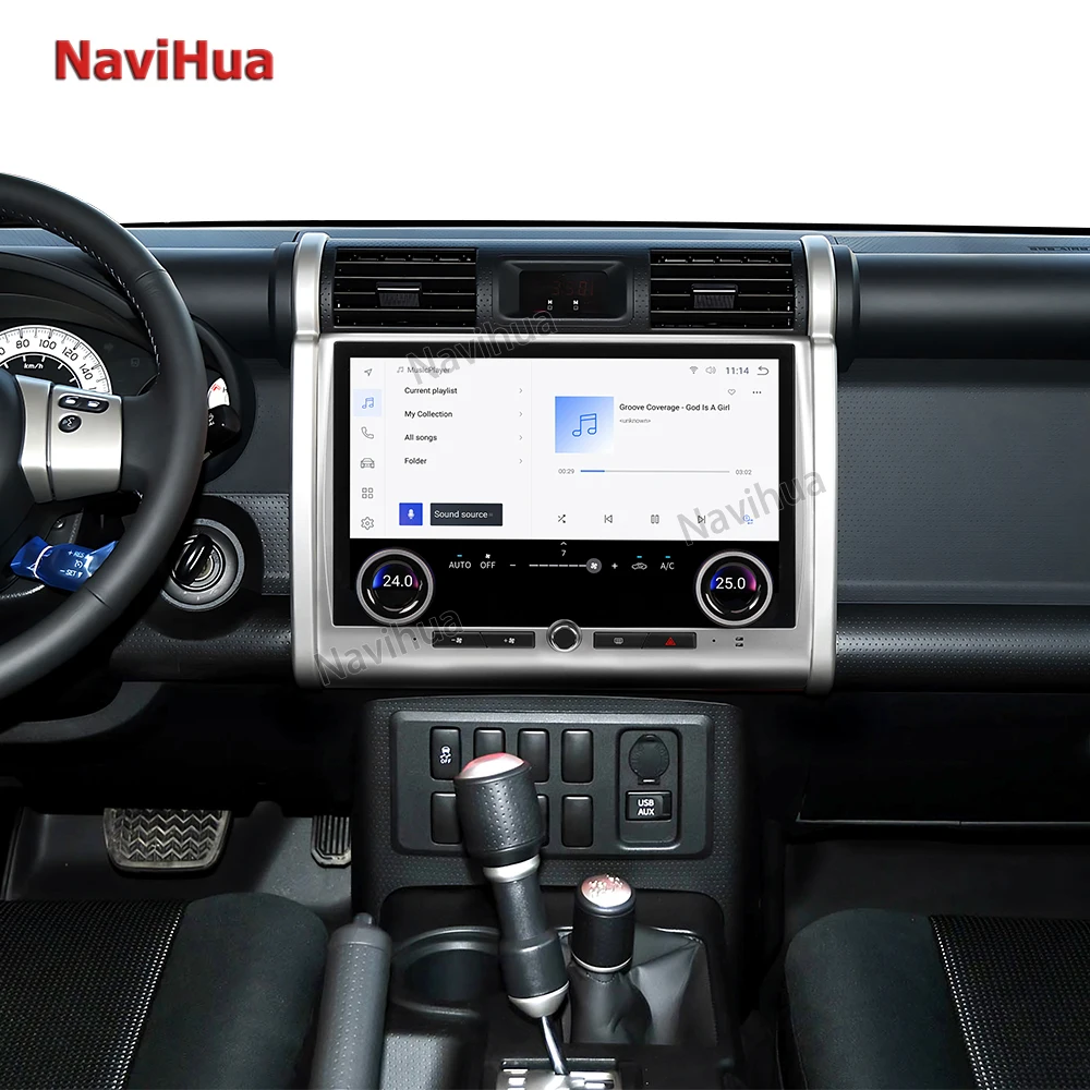 トヨタ FJクルーザー 2007-2024用 NaviHua 新型アップグレード マルチ