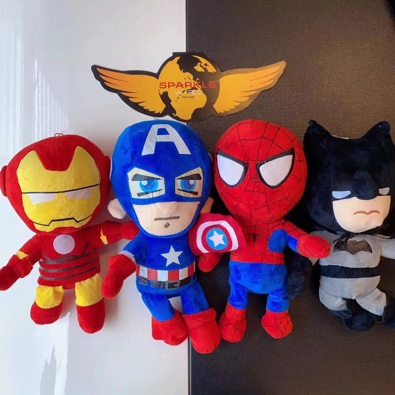 Mcu Dc Custom Plushie Toy Hulk- Captain America- Iron Man- Thor- Thanos ...