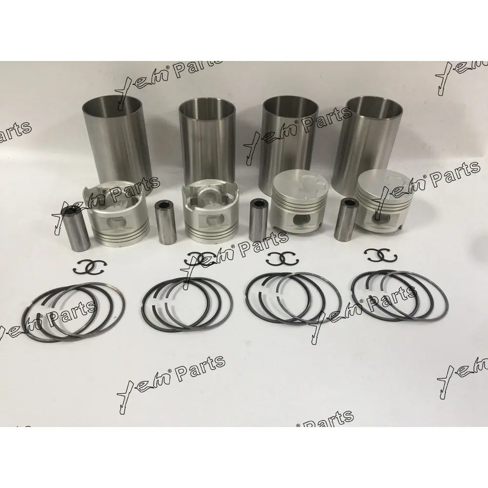 2L Engine Liner Kit With Cylinder Liner Piston Rings Set for Toyota Engine Rebuild Kit Aftermarket Parts