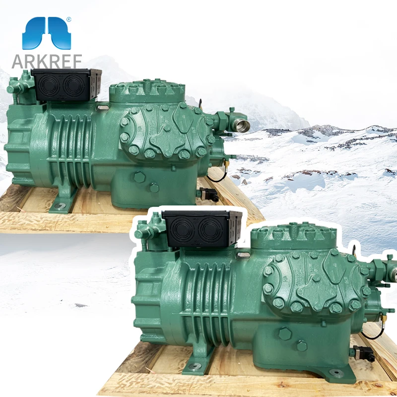 R22/R134a/R404A/R507A/R407C/R407A Low Temperature Hvac Refrigeration Bitzer Compressor