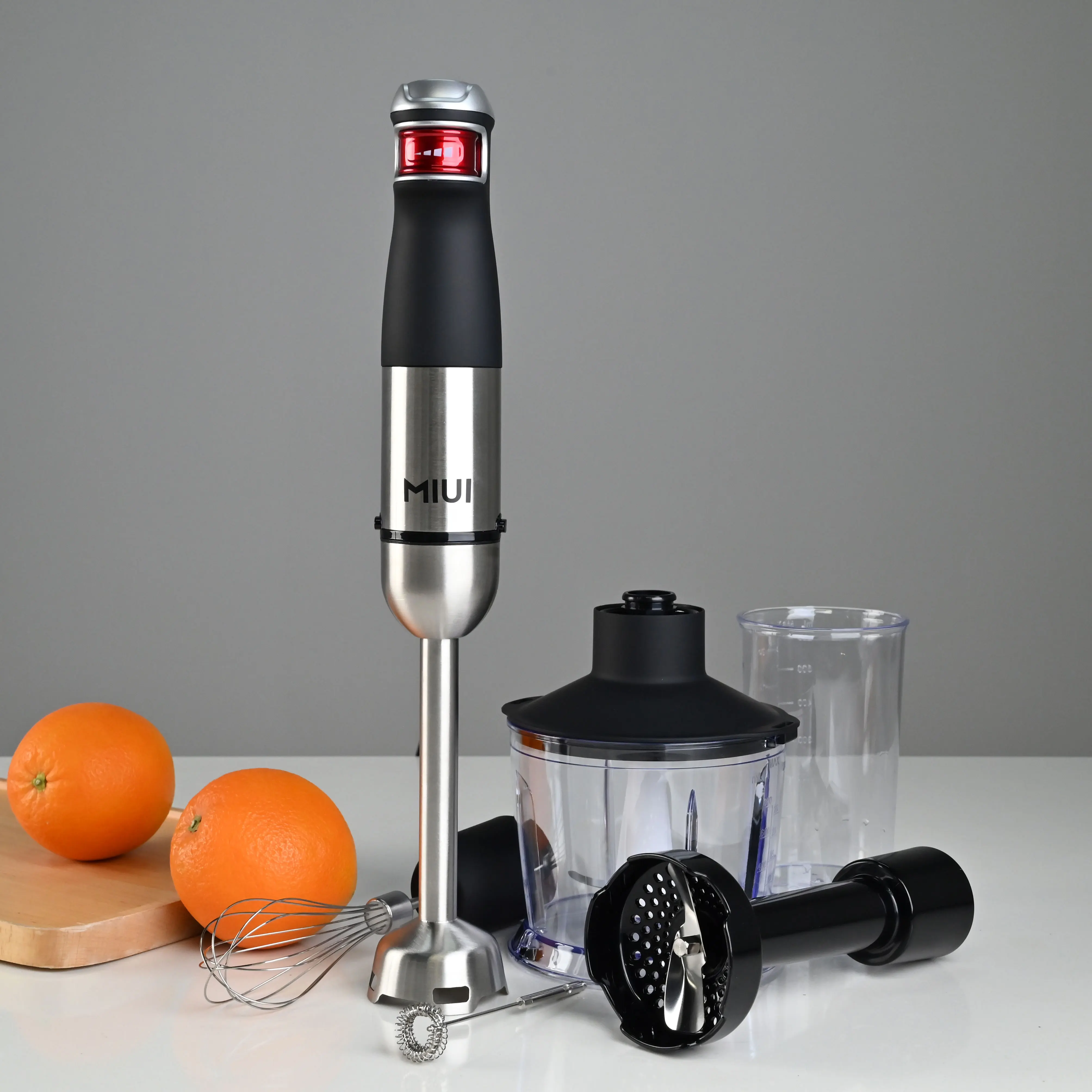 Mixeur plongeant puissant 6 en 1 de 1200 W, mixeur plongeant professionnel pour une cuisine maison saine, soupes et aliments pour bébés_voghion.com