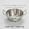 17 CM Argento Doppio Manico