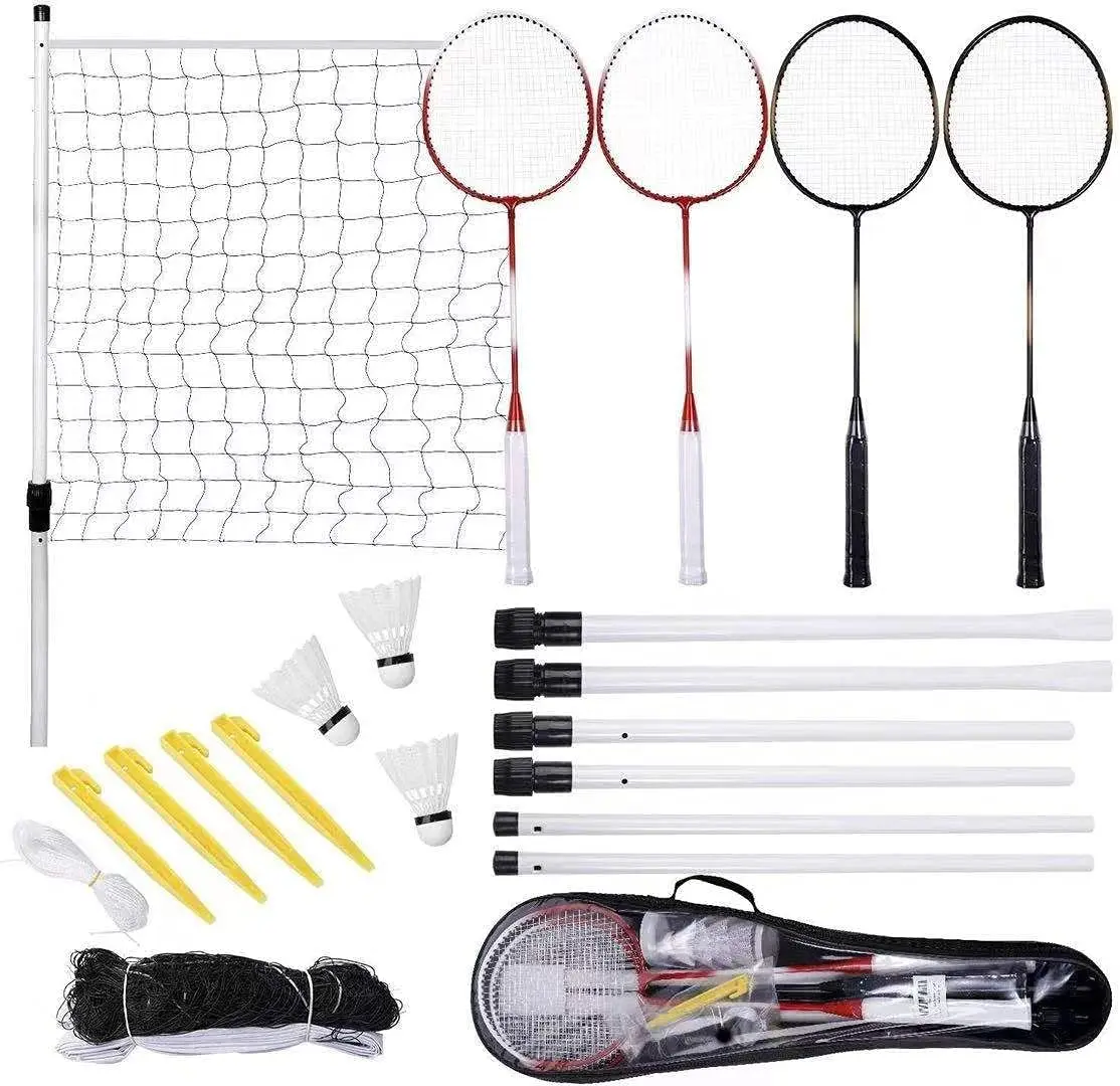 outdoor yard game badminton set