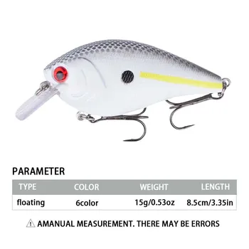 Long Cast Floating Crankbait Lure, 8.5cm 15g Noisy Minnow Bionic Fishing Bait, Wholesale – Minnow – view 5