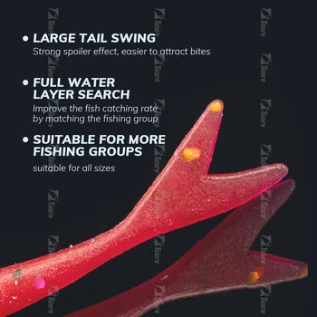 Soft TPR Lures 15pcs/pack Swim Baits 40mm 0.28g Artificial Soft Bait Fish Wobblers Soft Bait Lures – Soft Lure – view 5