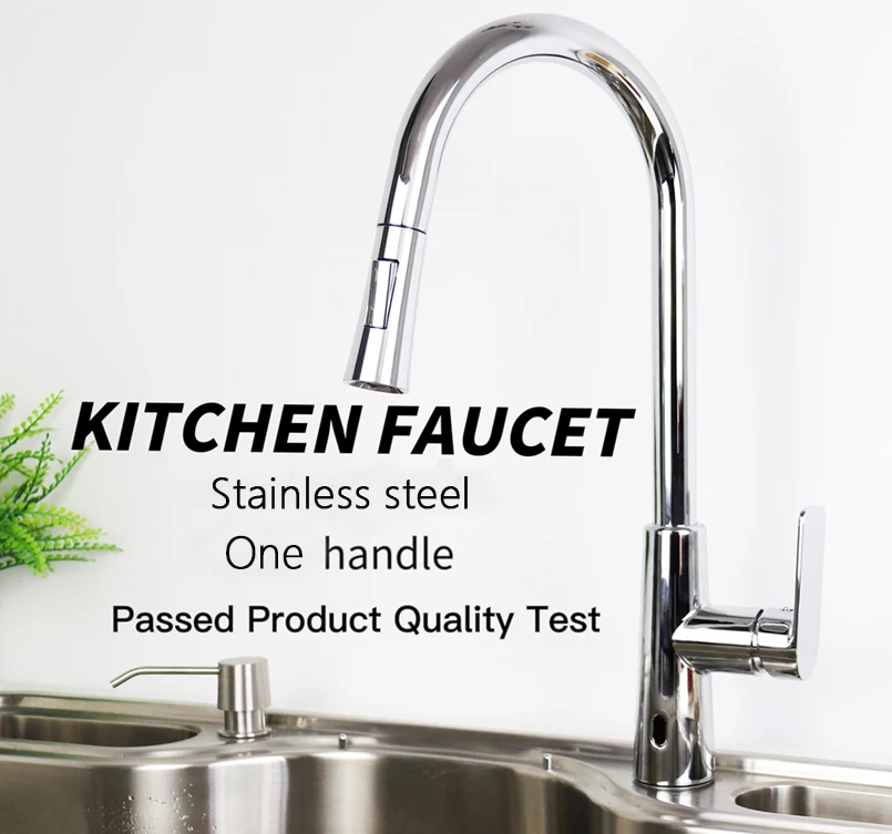 Factory Direct Selling360degree Swivel Spout Hot Water Chrome Kitchen