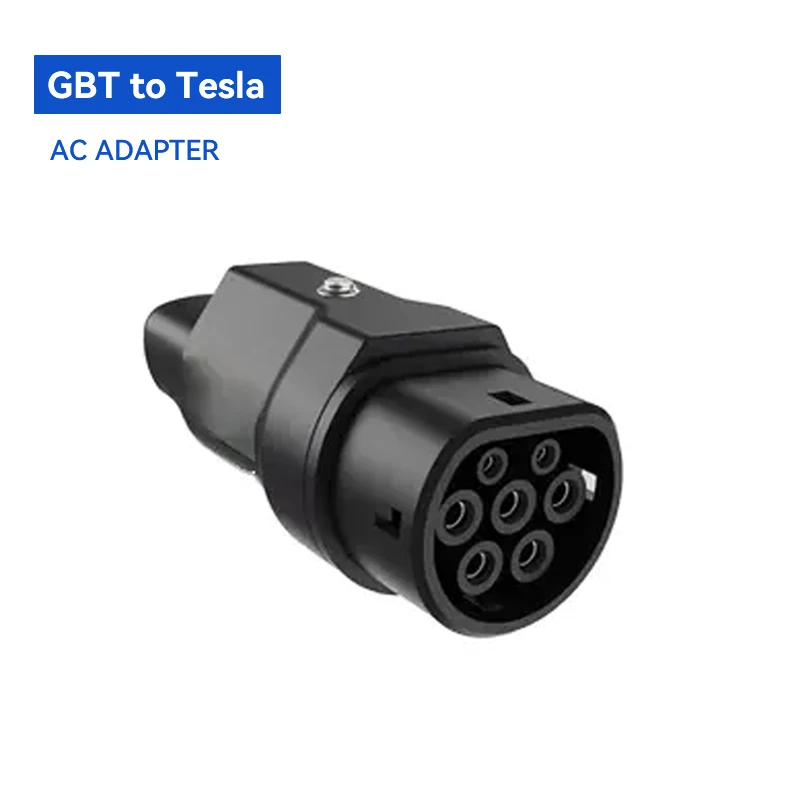 Jingyi EV charging connector AC plug converter 220v 32a gbt to tesla adapter