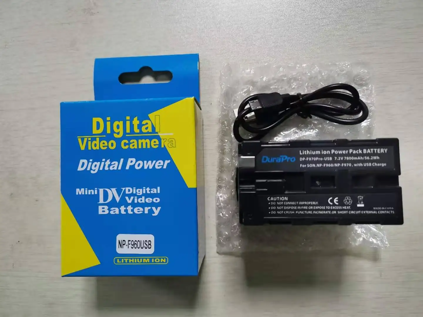 Alta Capacità Smart Schermo USB Caricabatterie Per Sony NP-F530 - Foto 6