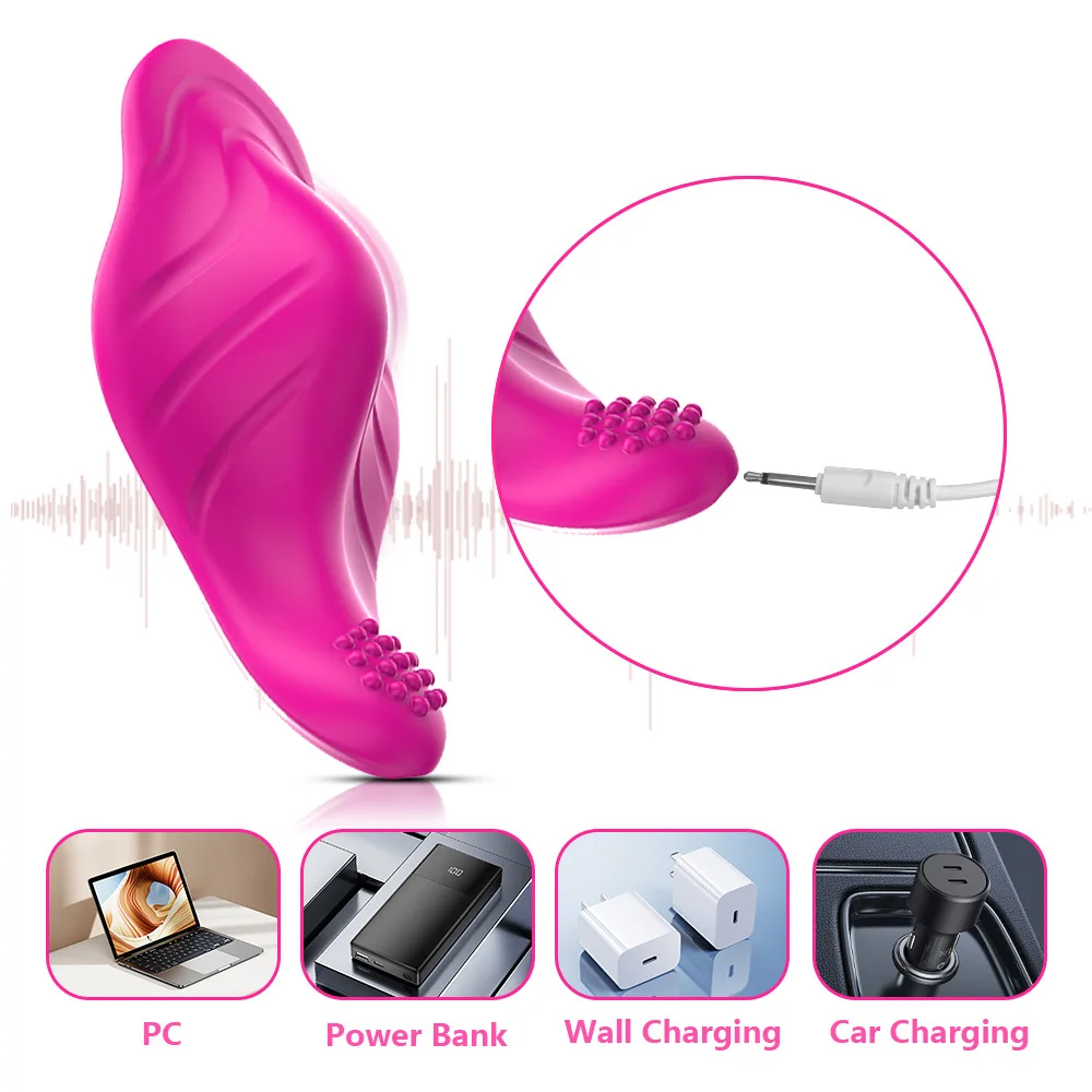 Wireless Remote Control Vibration Underwear Invisible Wearable Silicone  Female Adult Masturbating Sex Toys Vibrator for