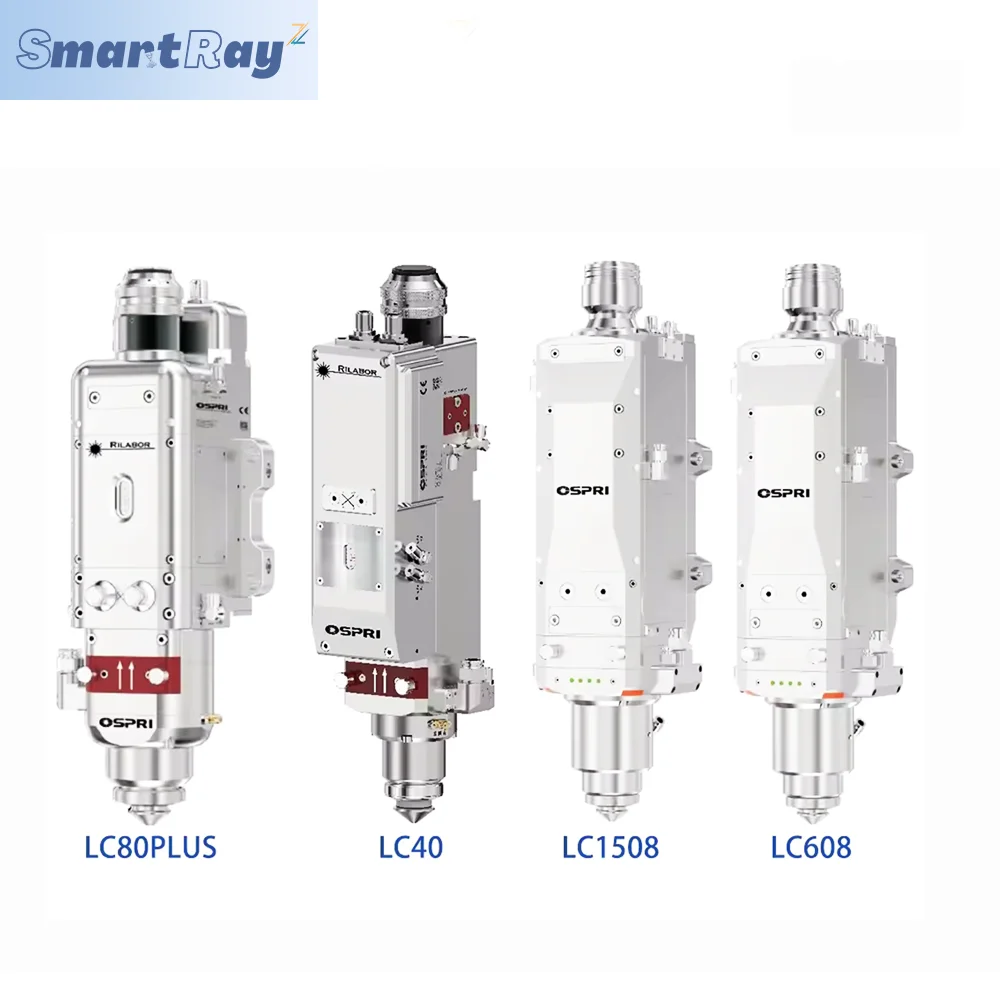 OSPRI 파이버 레이저 헤드 수동 및 자동 초점 LC40 LC80 LC608 LC1508 3KW 6KW 15KW 레이저 커팅 헤드