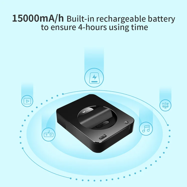 1080p Digital Ust Dlp Short Throw Smart 3d 4k Projector Battery Speaker