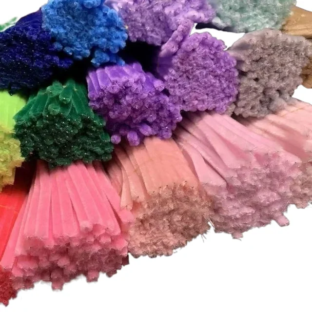 Chenille Stems Pipe Cleaners Craft, Colorful Pipe Cleaners for Crafts, Colored Pipe Cleaners for Kids, Bulk Pipe Cleaners