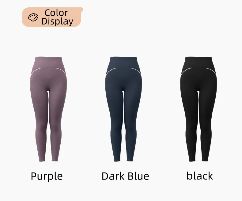 product wholesale hot sales women outdoor gym fitness wear women elastic active legging high waist quick dry workout yoga pants leggings-56