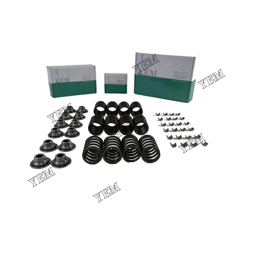 High Quality 6D15 6D16 6D17 6D22 Valve Spring and Spring Seat Valve Cotter for Mitsubishi Genuine Parts