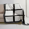 9 rejillas con encaje negro
