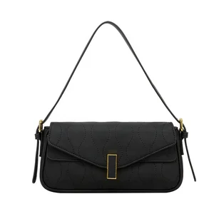 Guangzhou Factory Direct Sales High Quality PU Leather Women's Shoulder Bag New Fashion 2026 Low Order Quantity Summer Winter