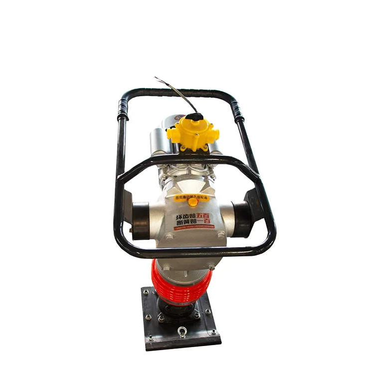 Shanqian новое оборудование для дорожного покрытия одиночный электрический трамбовщик с двигателем продажи Электрический трамбовочный