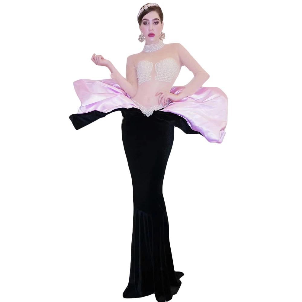 strapless open back dress Bette Thin Strap Maxi Dress