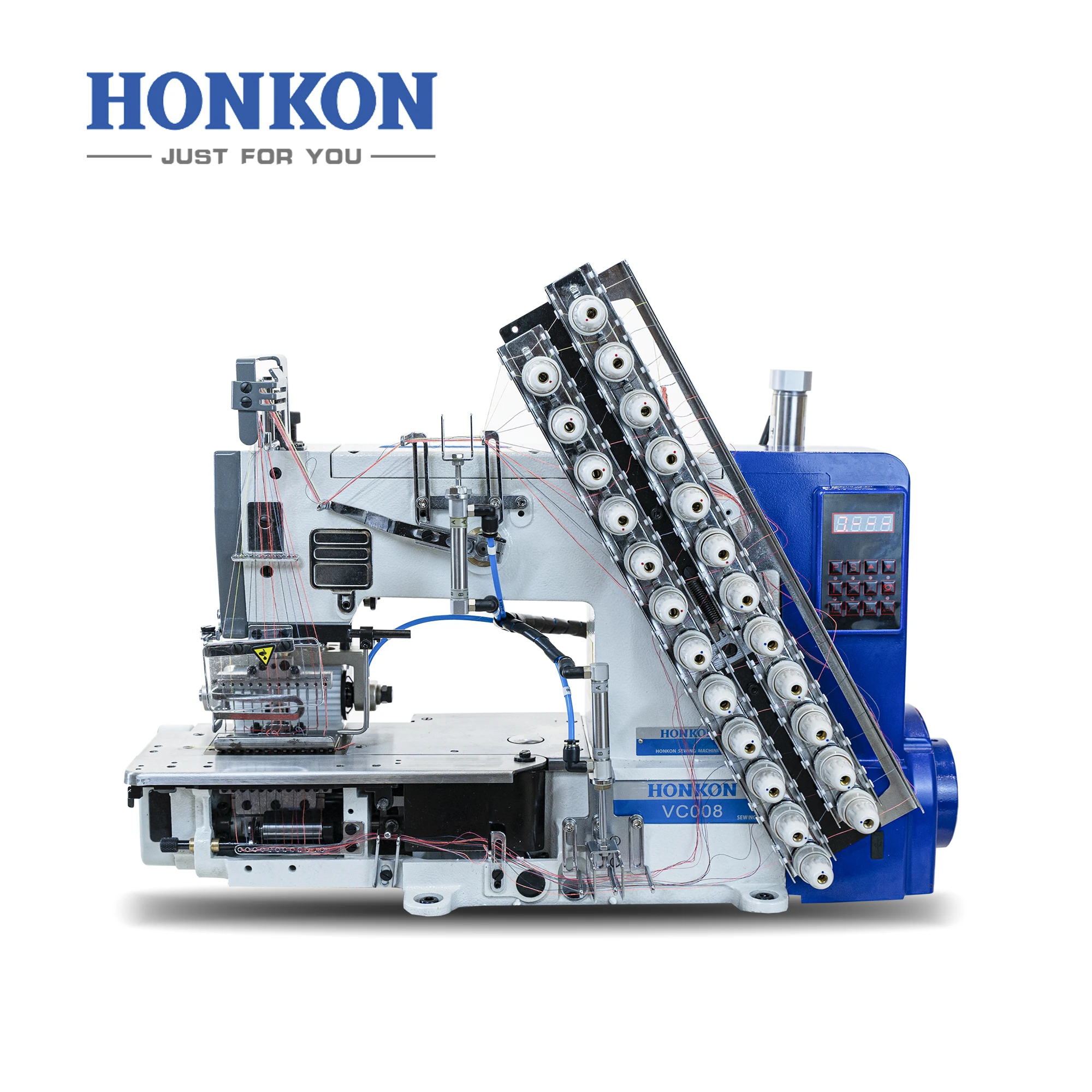 뜨거운 판매 멀티 바늘 기계 컴퓨터 재봉틀 HK-008-13032P-UTC 13 바늘 재봉틀