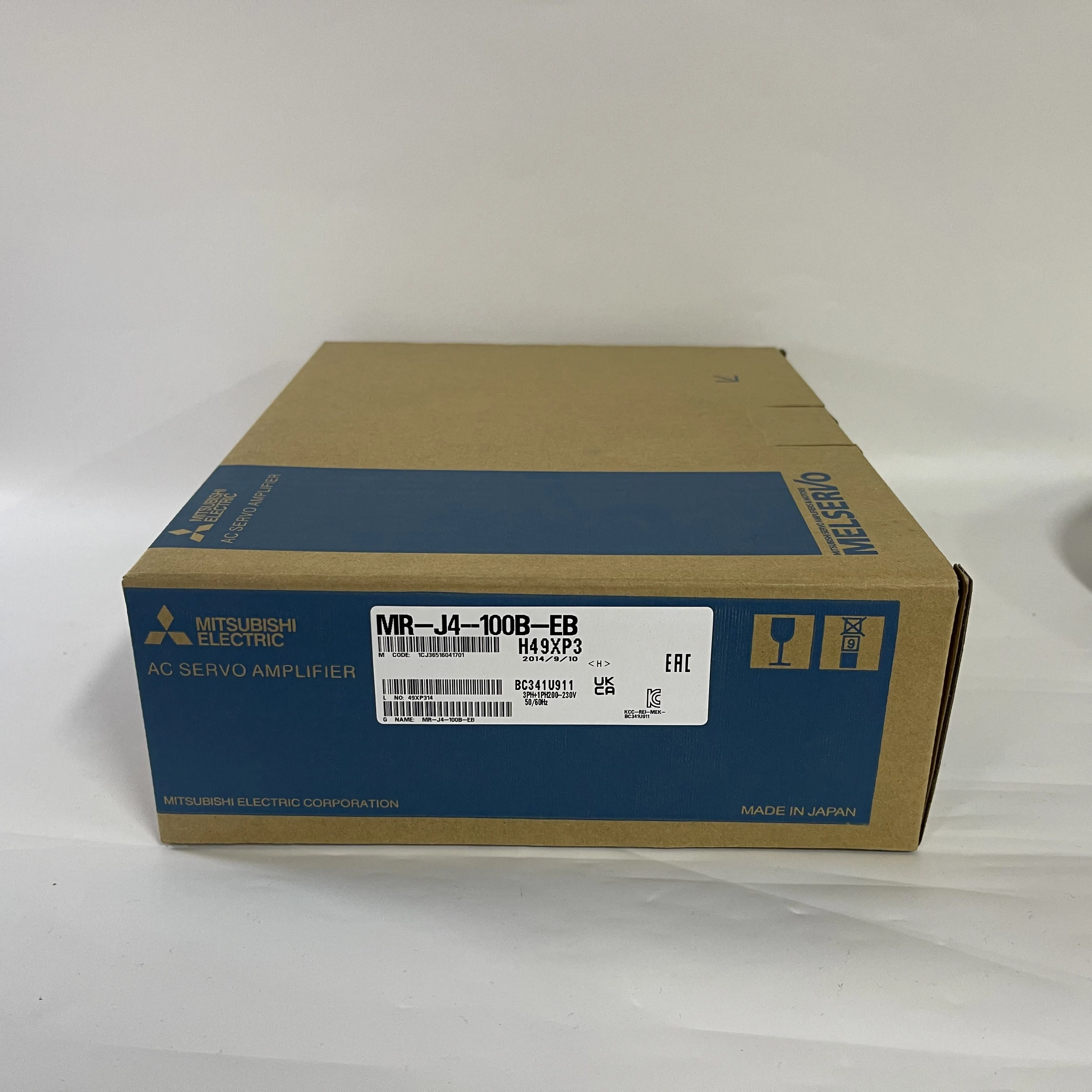 Mitsubishi AC Servo Amplifier MR-J4-100B-EB