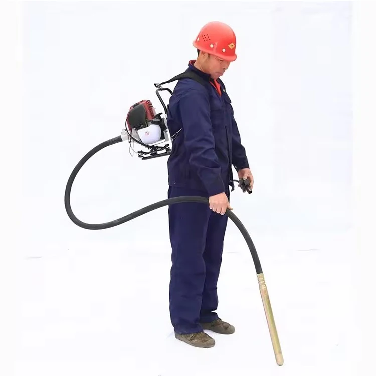 Electric Mini High Frequency Portable Powerful Backpack Power Concrete Vibrator for Concrete Moulds Machine