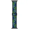 40 triangles bleu-vert