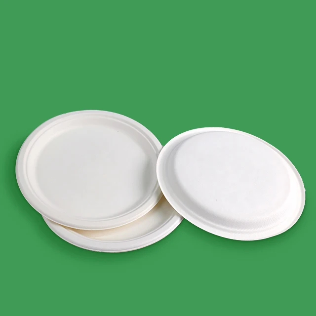 Factory Price Customized Diodegradable Disposable Cake Round Paper Plates Tray For Food manufacture