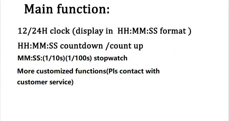 Đồng Hồ Kỹ Thuật Số Wifi Trong Nhà Không Dây Màu Vàng 6 Chữ Số 1.8 Inch Bán Chạy
