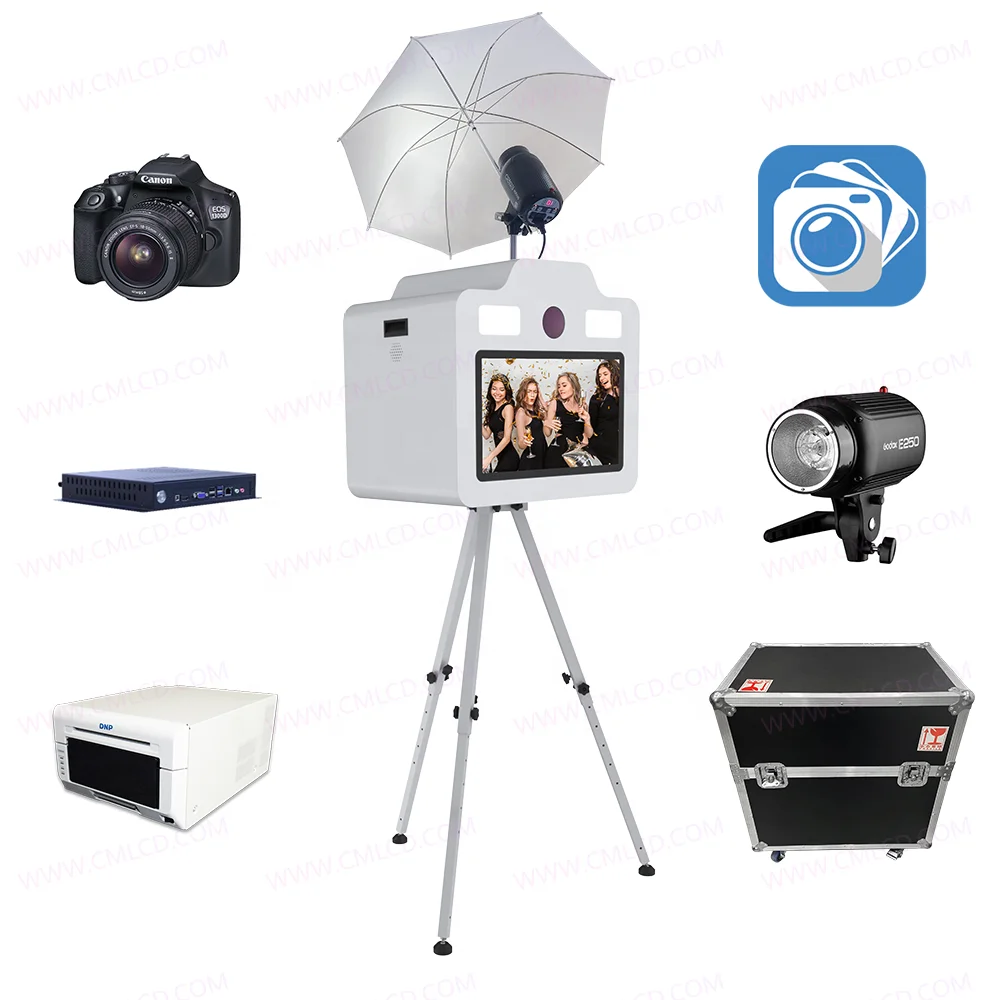 Accea Photo Booth 2mx3 2 セット Amazon.com: AxcessAbles Two-Tier Portable DJ Booth | Large