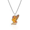 Cadena de hueso de serpiente de Liverpool de colores