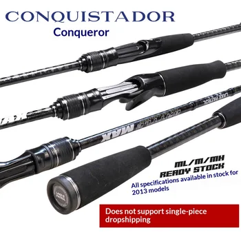 Offline Cross-Border Exclusive Universal Long-Cast Hard Action Lure Fishing Rod for Rivers Streams Slant-Eye Fish Black Fish – Hard Lure – view 2