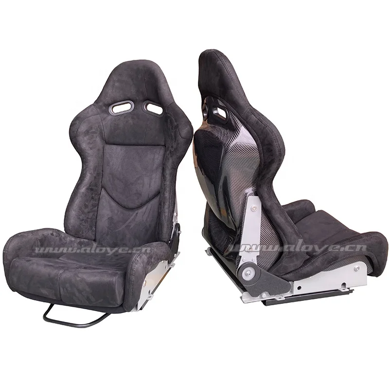 Микро бархатное полурегулируемое автомобильное сиденье из углеродного волокна SPS Stradia