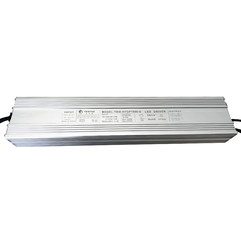 5Years Warranty TBW-HYGP1000 Constant Voltage High Power Adjustable Ac to Dc 48v 1000W Dc Power Supply LED Outdoor Power Supply