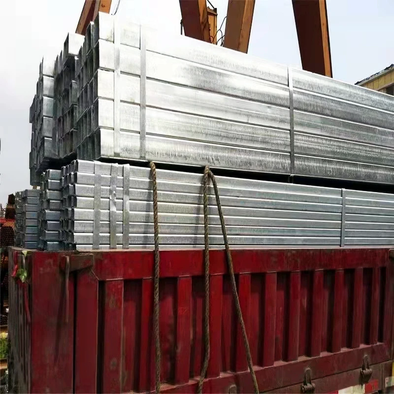 High Quality Building Material Iron Tube Hot Dipped Galvanized Square ...