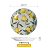 ส้มมะนาว-จานเล็ก9นิ้ว