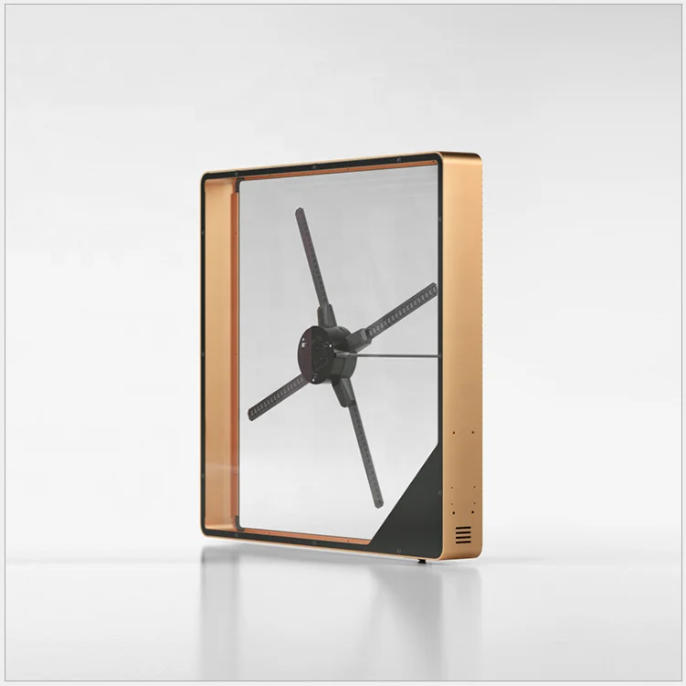 3D Hologram Projector Display Adverting Fan Density Rotating Image Hologram 3d Led Fan 3d Hologram Fan with Show Case
