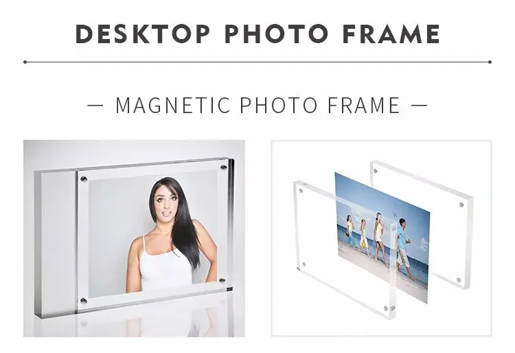 Vertical Acrylic Photo Strip Frame 2x6 Size Acrylic Booth Photo Frame Lucite Frame