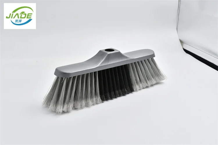 JD V Shape Extension Plastic Sweeping Dustpan Ceiling Broom Stick Handle Jala Broomstick Cleaning Floor Brush Diamond Broom