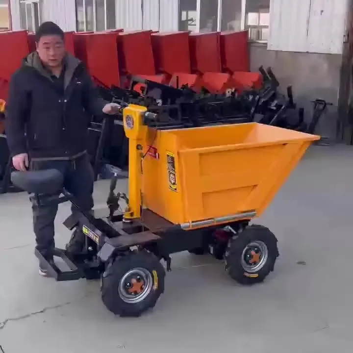 NamibiaElectric four-wheeled sloping truck