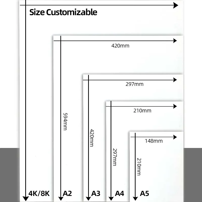 80gsm - 350gsm Glossy and Matt C2s Coated Gloss Paper / Art Paper / Coated Paper Papel Couche