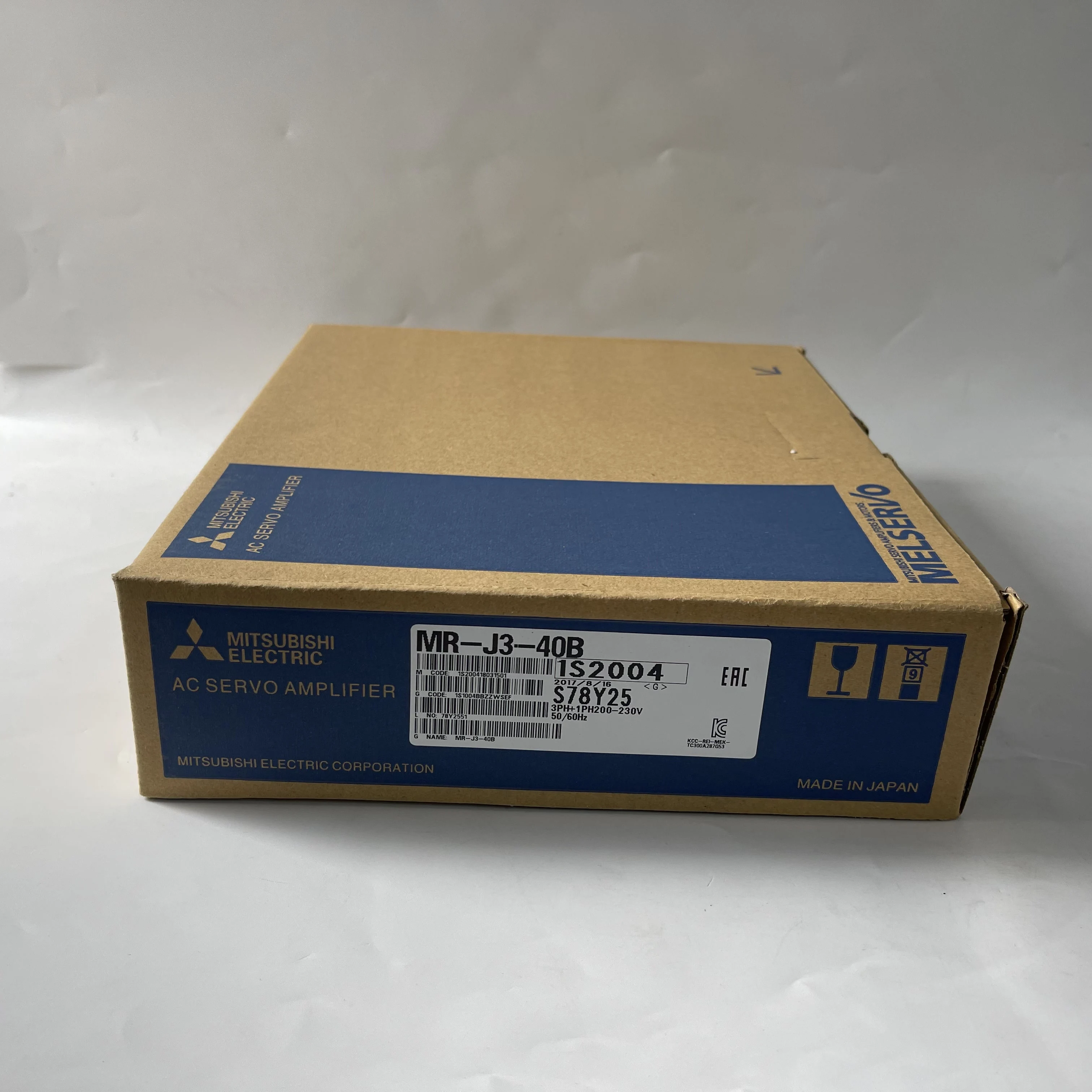 MITSUBISHI AC Servo Amplifier MR-J3-40B MITSUBISHI AC Servo Amplifier MR-J3-40B