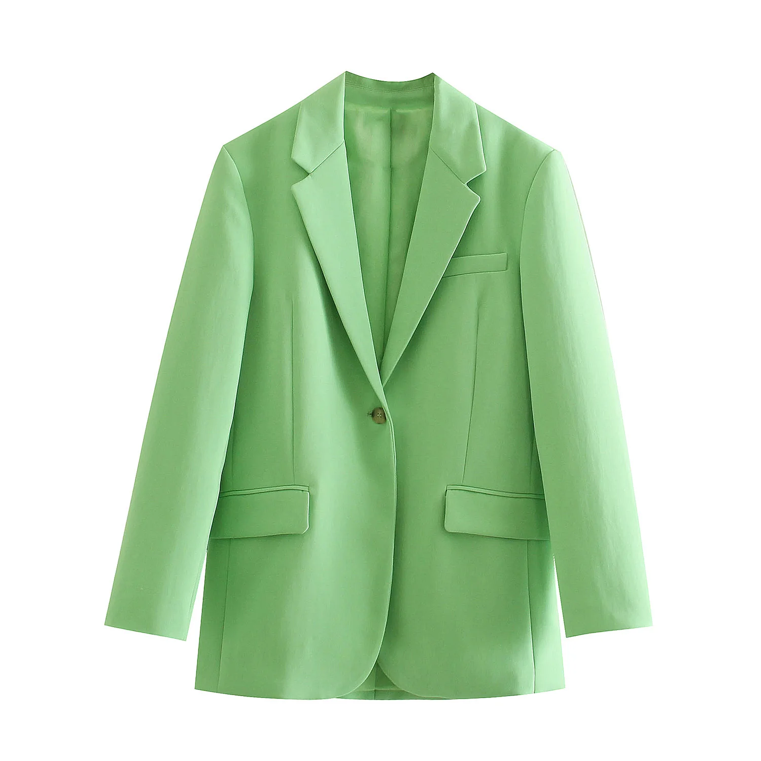 green womens blazer jacket