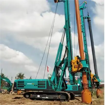 High Quality Used Rotary Drilling Rigs and Tracked Spiral Drilling Rigs in China Low Working Hours