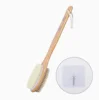 Brosse en bambou - Détail violet clair - Avec crochet mural bonus