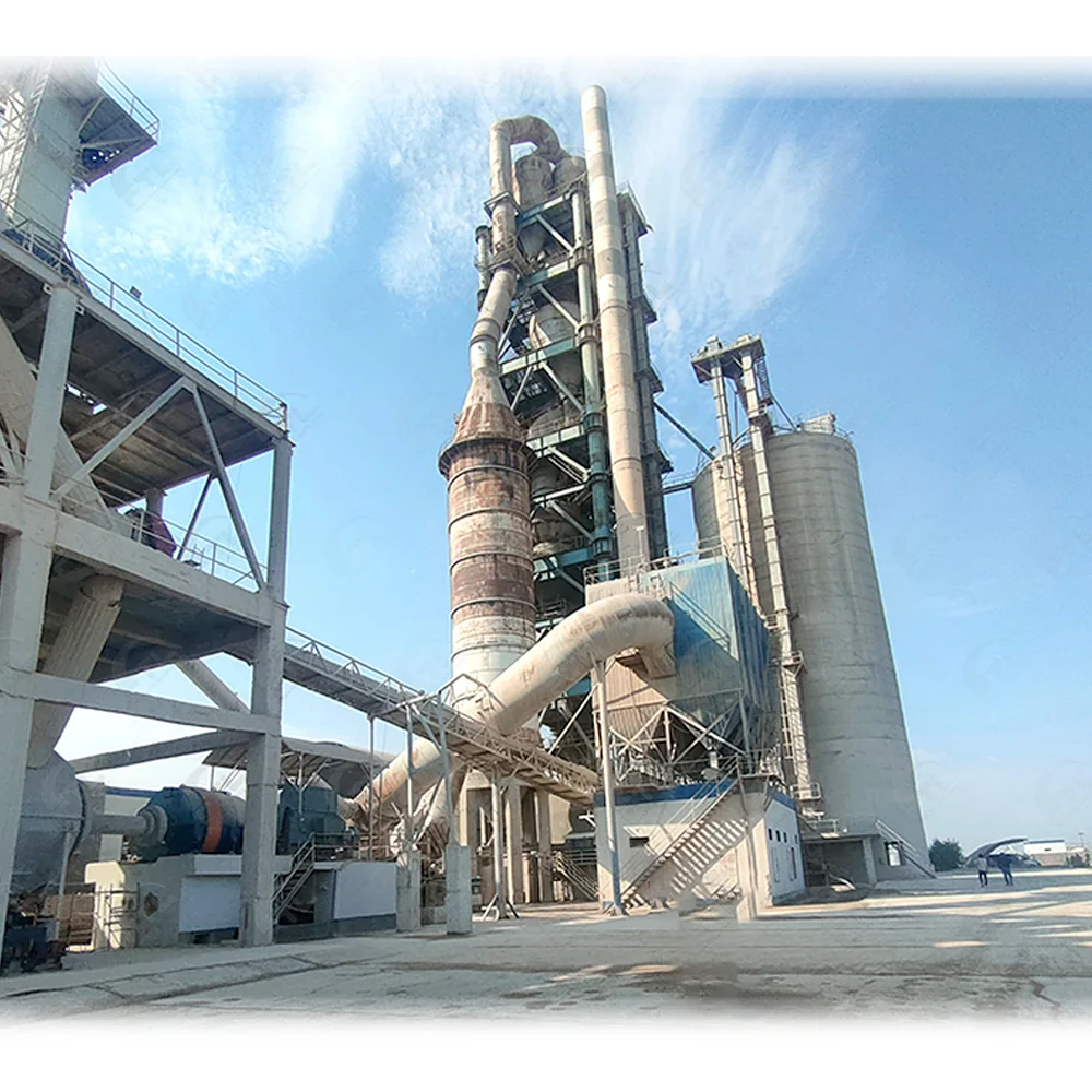 3500tpd Portland Cement Plant /cement Manufacturing Plant Cement Production  Line
