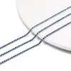 Silver base with Cape blue