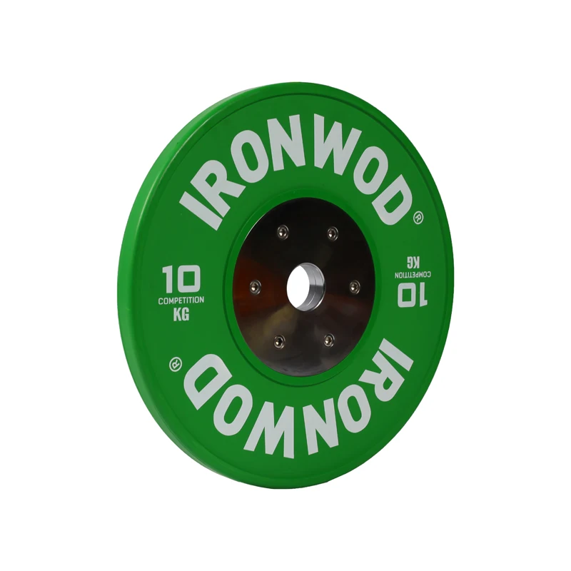 Ironwood Competition Bumper Plates Durable Eco-friendly