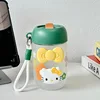 Green flower cup